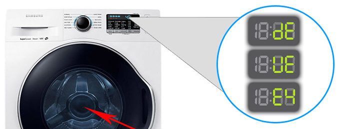 Коды ошибок стиральной машины Самсунг