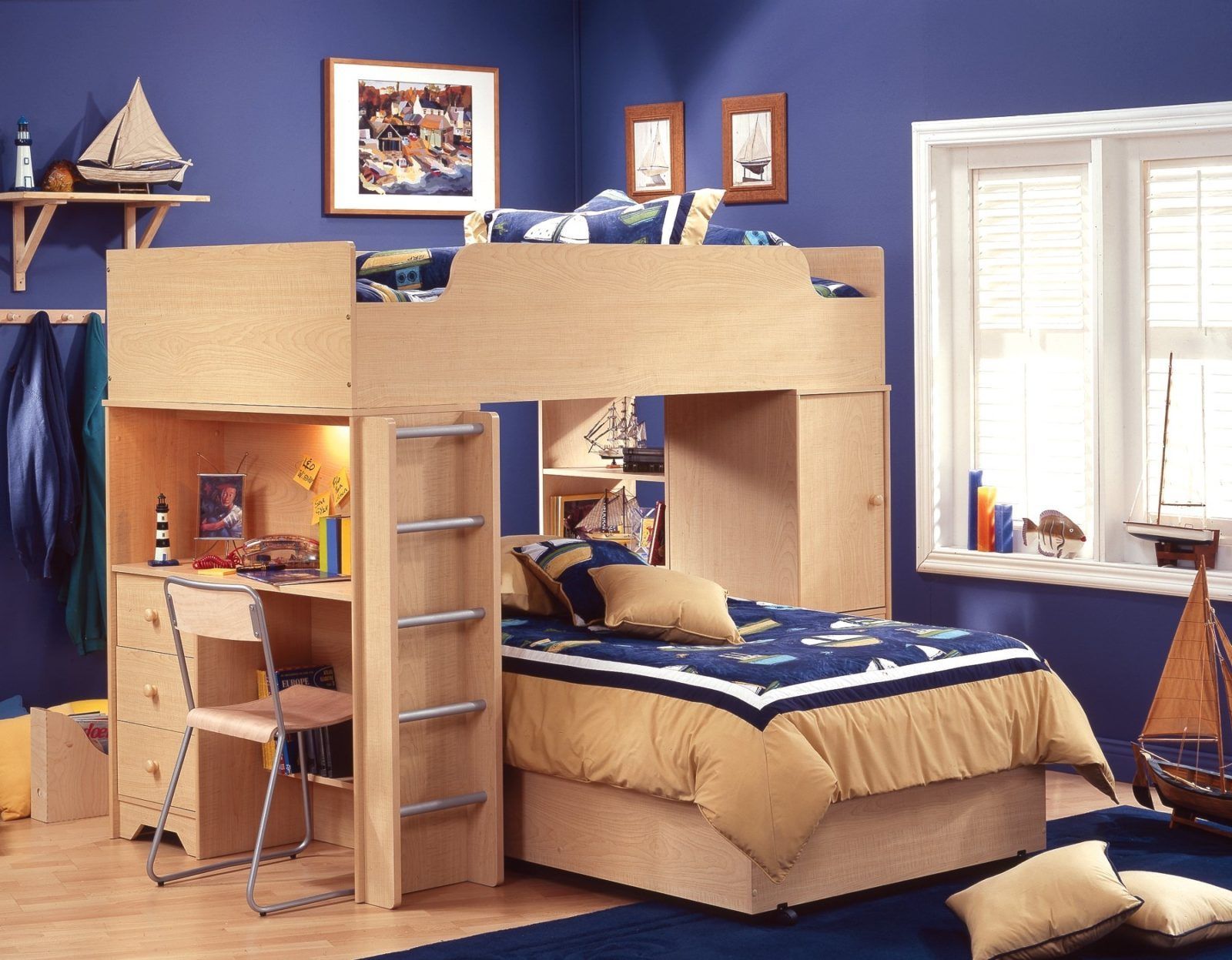 Дизайн детской комнаты для близнецов подборка вариантов Детская комната для мальчика фотоподборка