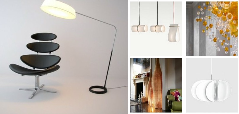 Дизайнерские лампы визуально изменят любую жилую среду